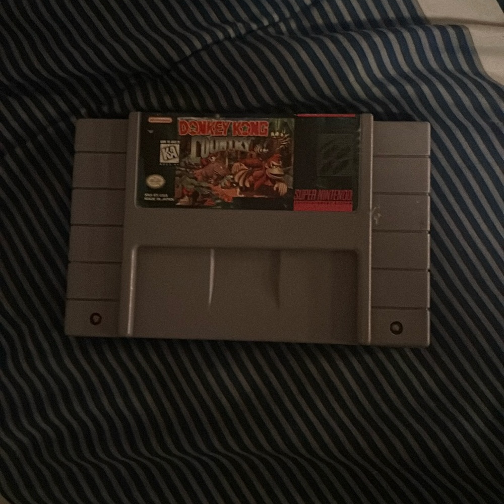 Donkey Kong Super nintendo game